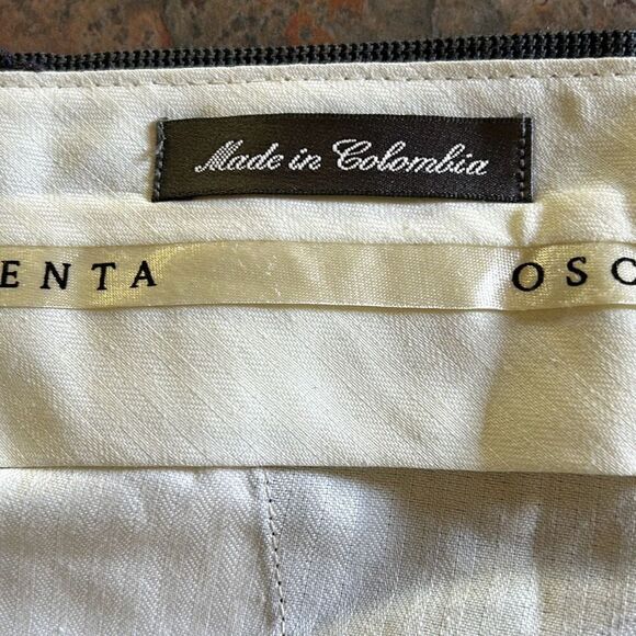 Oscar De La Renta 36x30 Wool Blend Dress Pants Comfort Stretch - Picture 11 of 12